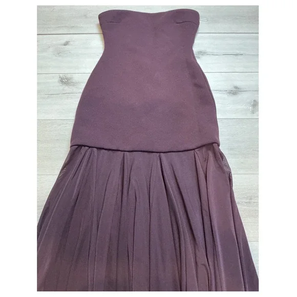 Babyboo Merritt Gown Plum Small New With Tags - Picture 4 of 7